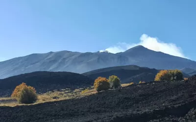 Mount Etna in autumn